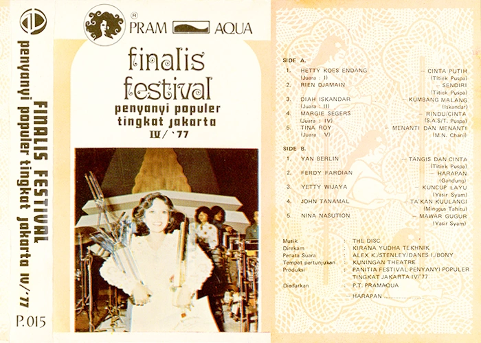 Finalis Festival Penyanyi Populer Tingkat Jakarta IV/'77