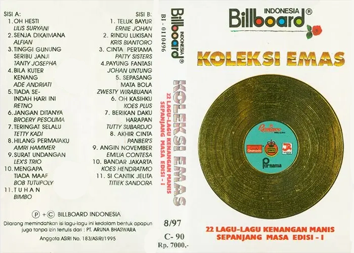 Koleksi Emas: 22 Lagu-lagu Kenangan Manis Sepanjang Masa Edisi 1