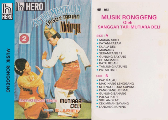 Instrumentalia Lagu2 Tarian Melayu Vol. 2