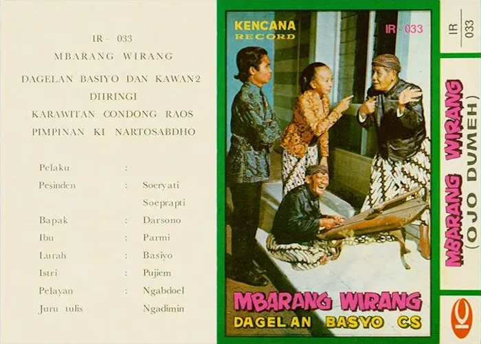 Mbarang Wirang (Ojo Dumeh)