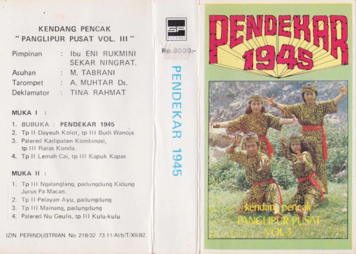 Kendang Pencak Vol. 3 Pendekar 1945