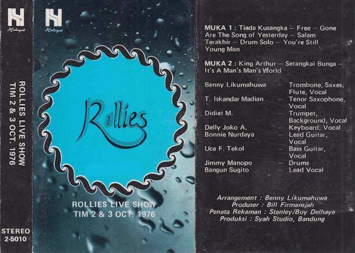 Rollies Live Show 2 & 3 okt. 1976