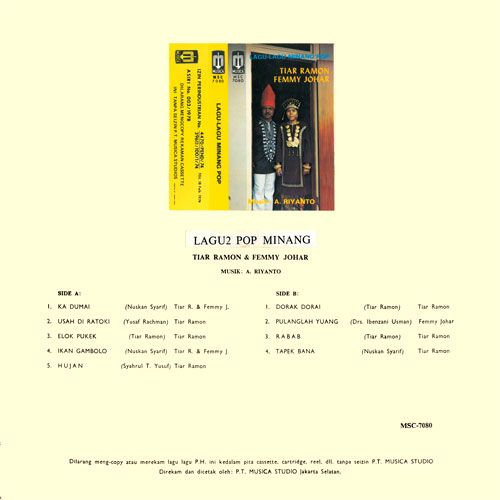 Lagu-Lagu Pop Minang