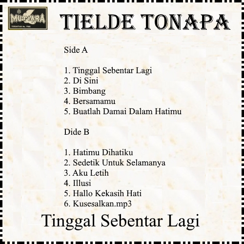Tinggal Sebentar Lagi