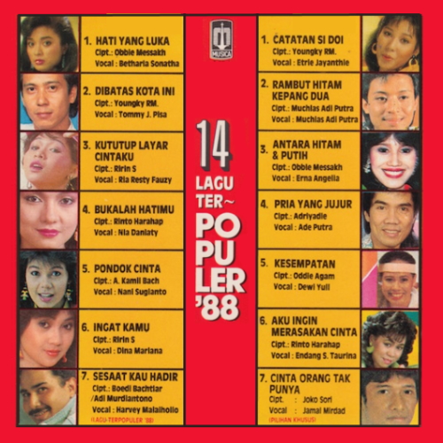 14 Lagu Terpopuler '88