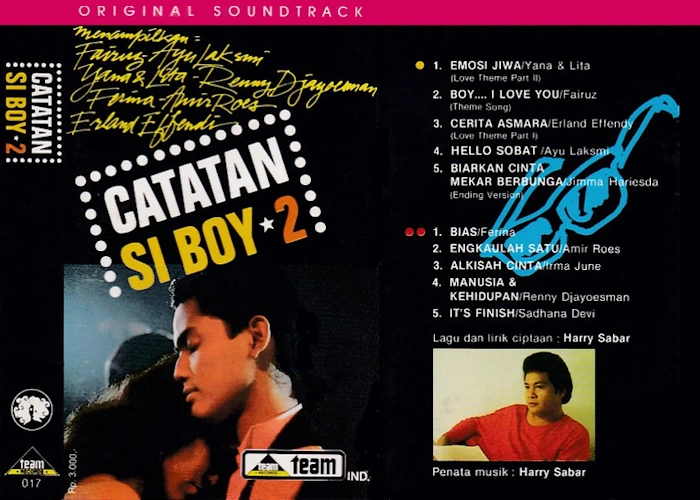 Catatan Si Boy II (Soundtrack)