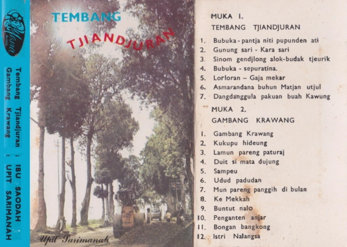 Tembang Tjiandjuran / Gambang Krawang