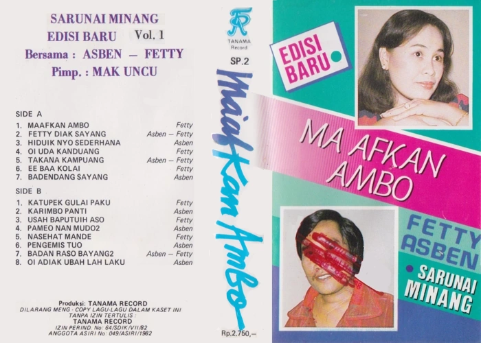 Sarunai Minang Vol. 1 Maafkan Ambo