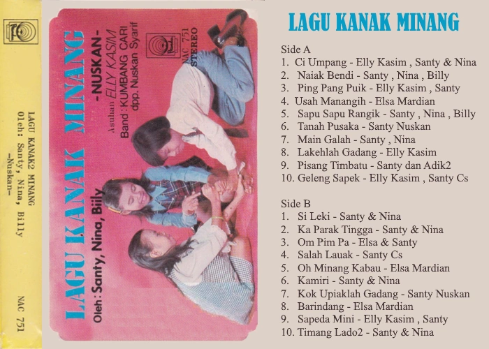 Lagu Kanak Minang