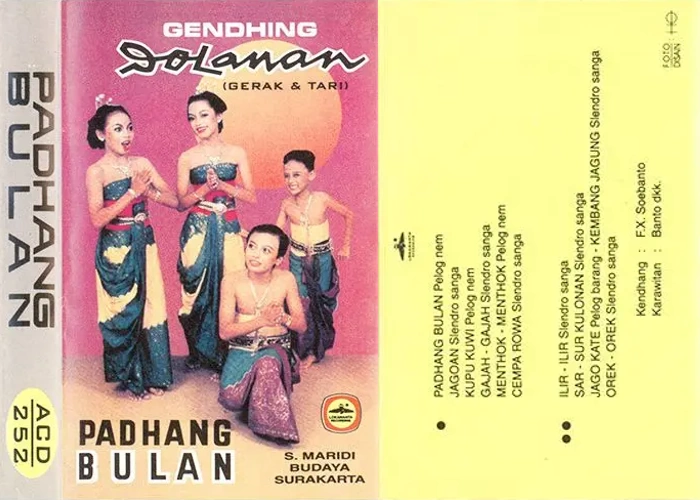 Gendhing Dolanan (Gerak & Tari): Padhang Bulan