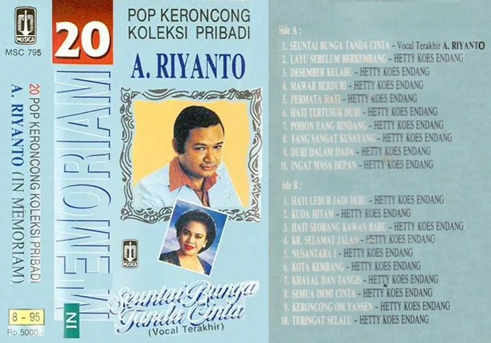 20 Pop Keroncong Koleksi Pribadi A. Riyanto (In Memoriam)