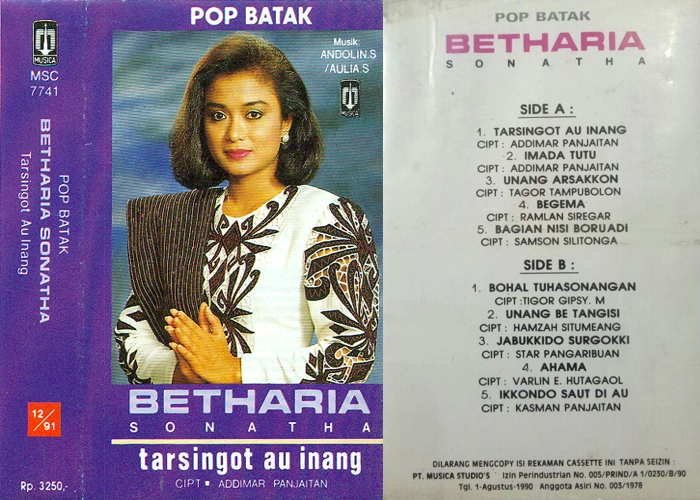 Pop Batak Tarsingot Au Inang