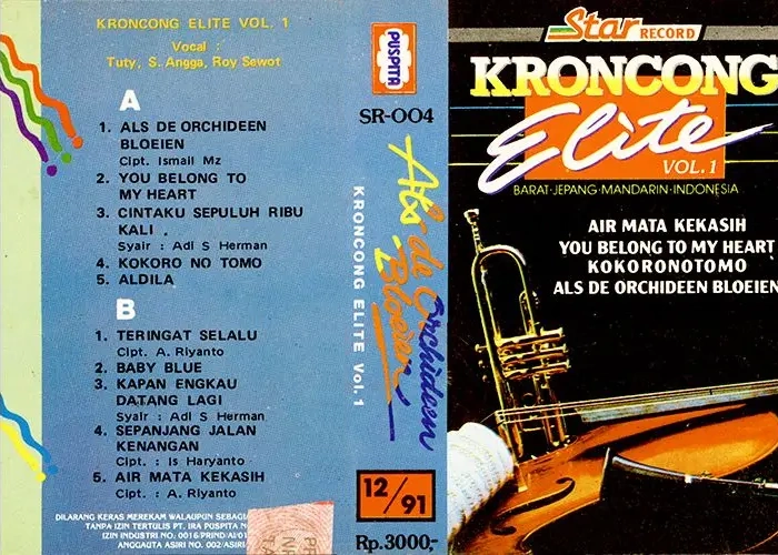 Kroncong Elite Vol. 1: Als De Orchideen Bloeien