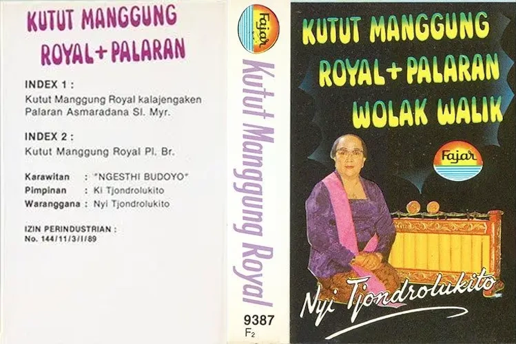 Kutut Manggung Royal + Palaran Wolak Walik