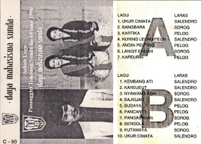 Arkuh Lagu Pasanggiri Tembang Sunda KA-14 Taun 1996