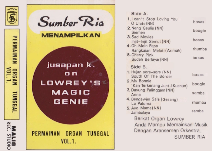 Permainan Organ Tunggal Vol. 1